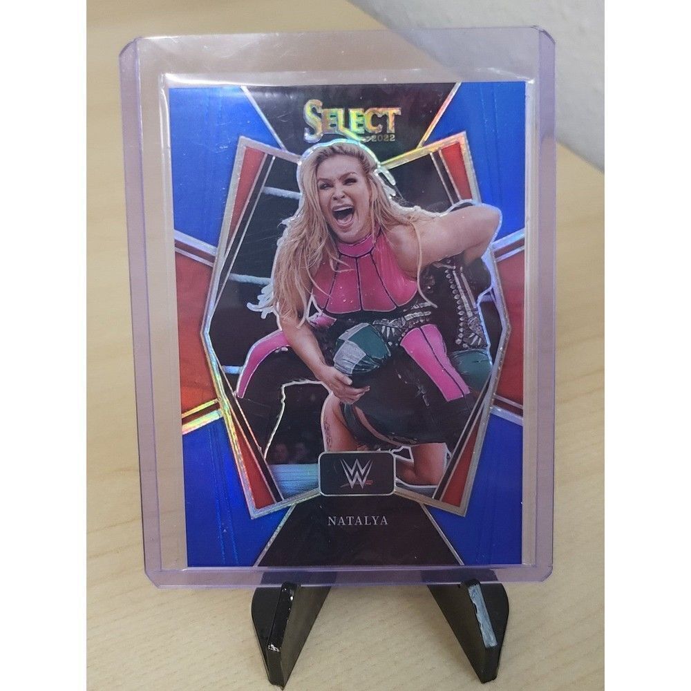 2022 Panini Select WWE Natalya Blue Premier Level  /199